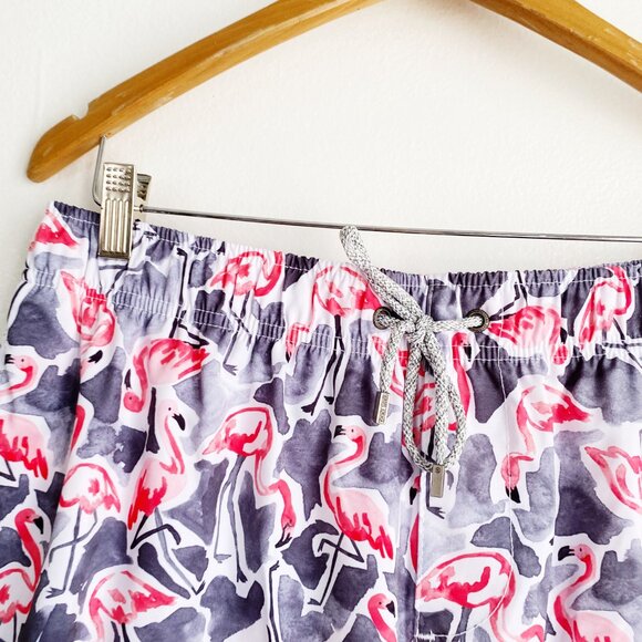 Vintage Summer Flamingo Mens Swim Shorts Size XXL - Picture 2 of 5